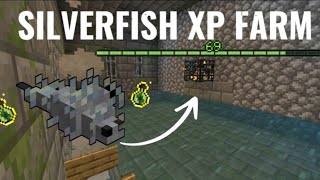 Minecraft Silverfish XP Farm 119  Easy XP Design Bedrock amp Java [upl. by Prudi632]