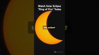 Witness the Spectacular Ring of Fire Solar Eclipse Today 2024 10 02 SolarEclipse RingOfFire [upl. by Lebanna707]