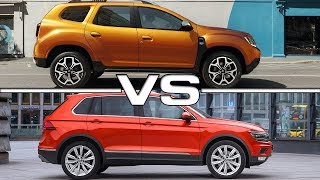 2018 Dacia Duster vs 2017 Volkswagen Tiguan [upl. by Reifel]