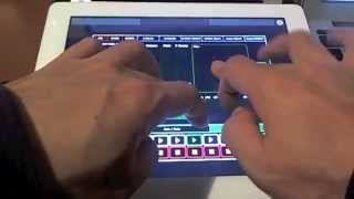 Lemur for iPad with ableton LIVE DEMO [upl. by Cuyler]