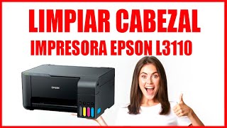 ✅ Limpiar cabezales impresora epson L3110 [upl. by Lourdes]