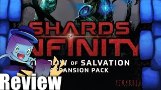 Shards of Infinity Shadow of Salvation Review  with Tom Vasel [upl. by Strepphon]