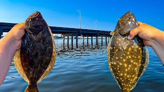 The EASIEST Way to Catch FLOUNDER  THIS WORKS EVERY TIME [upl. by Enyr953]