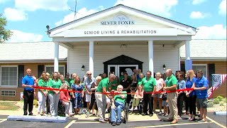 Grand opening held for Silver Foxes Senior Living and Rehab Center in McLeansboro [upl. by Aileahcim985]