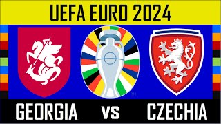 Euro 2024  Prediction GEORGIA vs CZECH REPUBLIC  Group F [upl. by Courtenay]