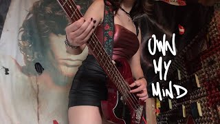 OWN MY MIND  Måneskin Bass Cover by fklucy [upl. by Ally]