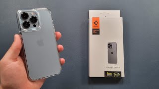 iPhone 13 Pro Case Unboxing Spigen Ultra Hybrid [upl. by Noscire]