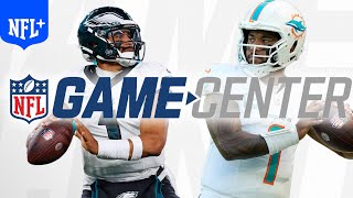 Dolphins vs Eagles on NFL Game Center Follow all the Action LIVE [upl. by Lynch]