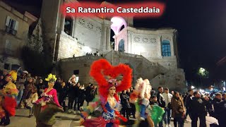 Sa Ratantira Casteddaia  Il Carnevale Tradizionale di Cagliari  11 Febbraio 2024  Sardegna [upl. by Newob761]