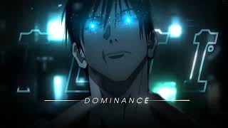 Dominance  Toji badass Visualizer [upl. by Atinat]