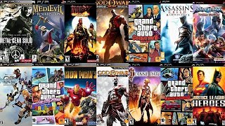 TOP 50 BEST GAMES FOR PSP OR PPSSPP OF ALL TIME BEST PSP GAMES [upl. by Ricardama514]