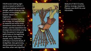 Keys To The Tarot  10 of Wands  Reversed [upl. by Ferde]