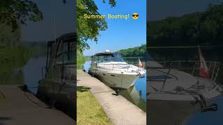 Boating Season Again Soon 😎 searay trentsevernwaterway boats [upl. by Tingey]