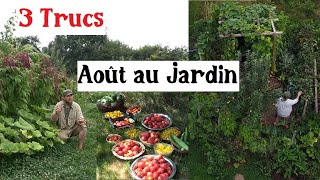 3 Trucs à faire en Août au Jardin [upl. by Aikemet]