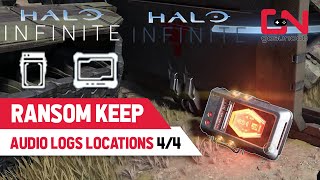 Ransom Keep BANISHED amp UNSC AUDIO LOGS Locations in Halo Infinite [upl. by Otilesoj]