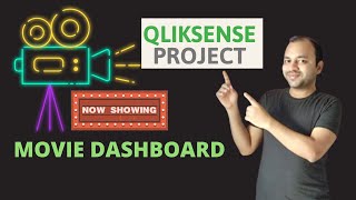 Qlik Sense Dashboards  Movie Dashboard Project in Qlik sense for practice [upl. by Rofotsirk462]