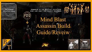 Mind Blast Assassin Build Guide Project Diablo 2 [upl. by Colinson674]