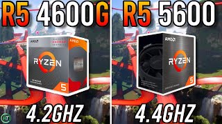 Ryzen 5 4600G vs Ryzen 5 5600  Big Difference [upl. by Novia]