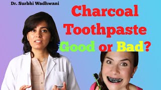 Charcoal Whitening Toothpaste  Bad for teeth Does it work Dentist Review [upl. by Kurtis853]