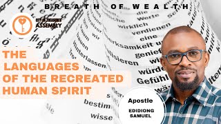 THE LANGUAGES OF THE RECREATED HUMAN SPIRIT [upl. by Jerald]