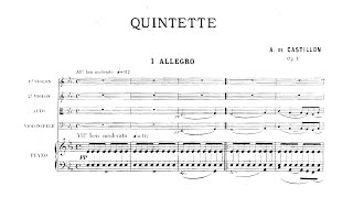 Alexis de Castillon – Piano Quintet in E flat major [upl. by Nylsej]