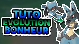 Comment ÉVOLUER FACILEMENT avec le BONHEUR dans Pokémon Diamant Étincelant amp Perle Scintillante [upl. by Issac]