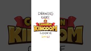 drawing every cookie run kingdom cookie day 6 [upl. by Osicran348]