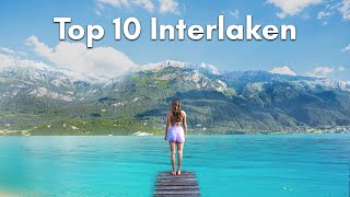 Interlaken Travel Guide  10 Experiences YOU MUST DO in 2024 [upl. by Yerxa]