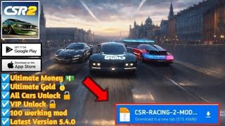 CSR Racing 2 Lastest version 540 Mod apk  Mediafire link  100 working csr2 mediafırevideos [upl. by Ylram974]