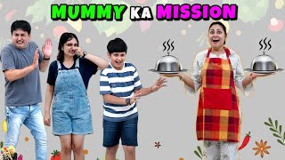 MUMMY KA MISSION  Healthy Routine 24 hours  Eating challenge  Aayu and Pihu Show [upl. by Saenihp728]