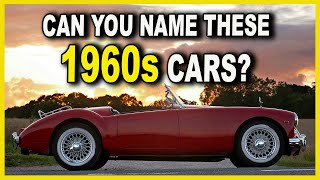 Guess the 60s Classic Car From Their Images How Many Will You Get Right in this Auto Quiz [upl. by Roda]