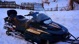 Обзор снегохода SKIDOO SKANDIC SUV 600 SDI bombardier [upl. by Aurore]