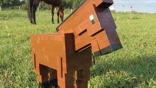 LEGO Horse  Minecraft [upl. by Atin]