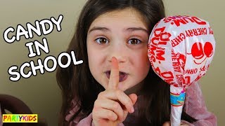 HOW TO SNEAK CANDY INTO CLASS SLIME SCHOOL DETENTION [upl. by Beckerman35]