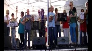 Otley Ukulele Orchestra performing STAND BY ME [upl. by Dor]