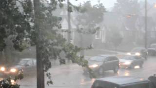 EF1 Tornado In Bayside  Flushing Queens New York City September 16 2010 [upl. by Emarie40]