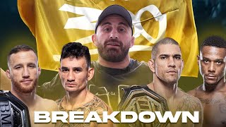 UFC 300  ENTIRE CARD BREAKDOWN  Early Prelims Prelims Main Card  STACKED [upl. by Janka]