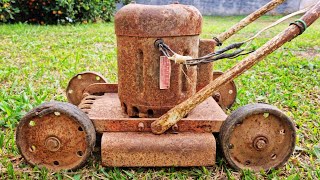 I Restored an Old Rusty Lawn Mower [upl. by Nabila155]