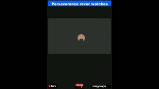 Perseverance rover watches a solar eclipse on Mars photosShorts [upl. by Eisset809]