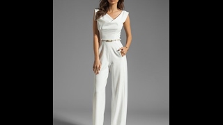 white jumpsuits for womens [upl. by Margie]