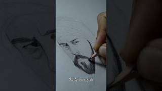 Drawing of legend Osman gazi  Realistic Drawing shorts [upl. by Nieberg]