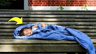 Girl Sleeps in Park Every Night Police Officer Cried So Hard When He Discovered the Reason [upl. by Noswad]