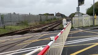 CANCELLED CLOSURE Llanelli East Level Crossing Carmarthenshire 201024 [upl. by Katharyn]