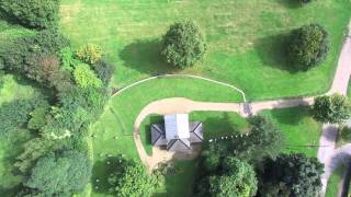 Heaton Park Dower House with a drone in 4K [upl. by Henriette403]