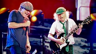 ACDC Back in black  Live RCF Arena Reggio Emilia 2024525  Power Up Tour  4k [upl. by Eenerb]