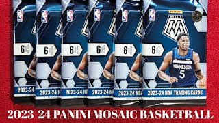 202324 Panini Mosaic Basketball 36Card Blaster Box Rip [upl. by Latsirk]