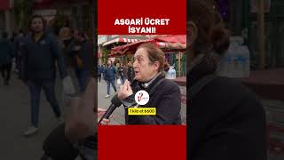 Asgari ücret isyanı Bir eve 40 bin lira girmeli sokakroportajlari asgariücret [upl. by Hannan]