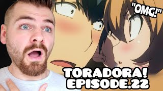 THE SCENE WITH YOU  TORADORA  Episode 22  New Anime Fan  REACTION [upl. by Appilihp208]