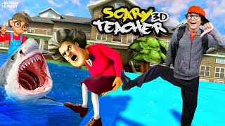 Scary Teacher 3D GAMEPLAY  Miss T Ho Gayi Pagal 😂 Prank Gameplay 3 COMEDY GAME  MOHAK MEET [upl. by Cardie]