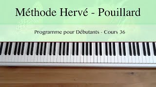 Méthode de Piano Hervé  Pouillard pour Débutants  Cours 36 Eventail [upl. by Guyon225]